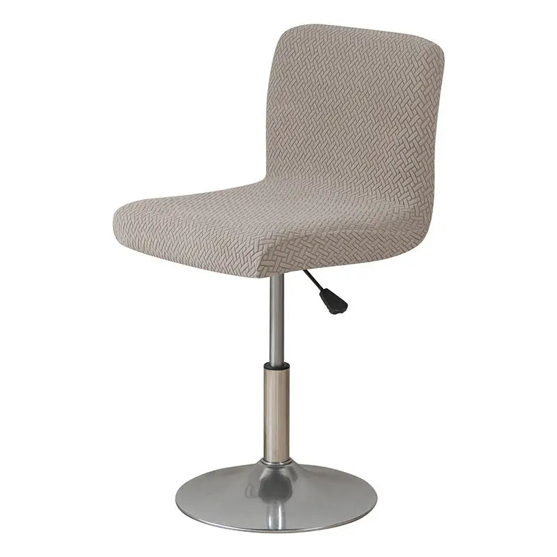 Housse de Tabouret Extensible **JACQUO** Khaki-Short Back