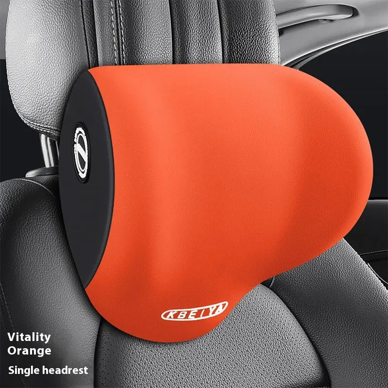 Housse de Volant Coussin Mémoire ATHON Vibrant Orange-Universal