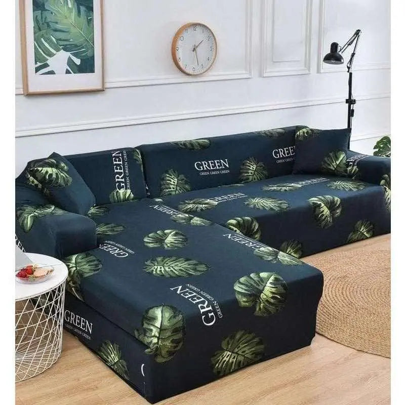 Housse de canapé d'angle élastique à couverture complète SOARISH - Housse De France