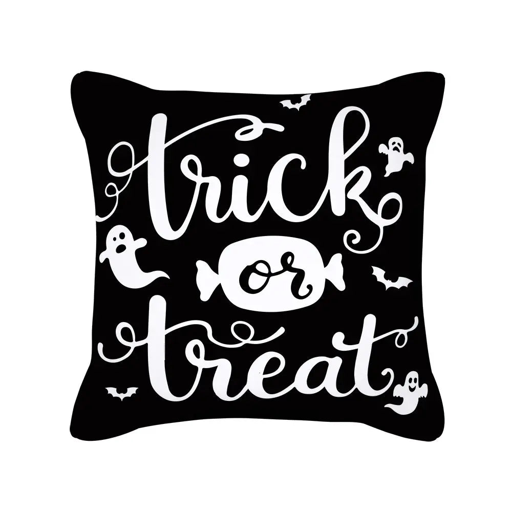 Housse de coussin Halloween Pumpkin NOVELIA WXTPR5210-Peach skin
