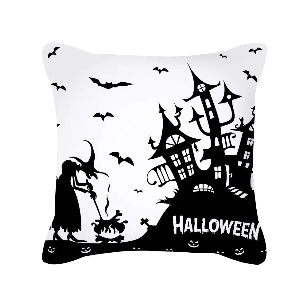 Housse de coussin Halloween Pumpkin NOVELIA WXTPR5215-Super soft