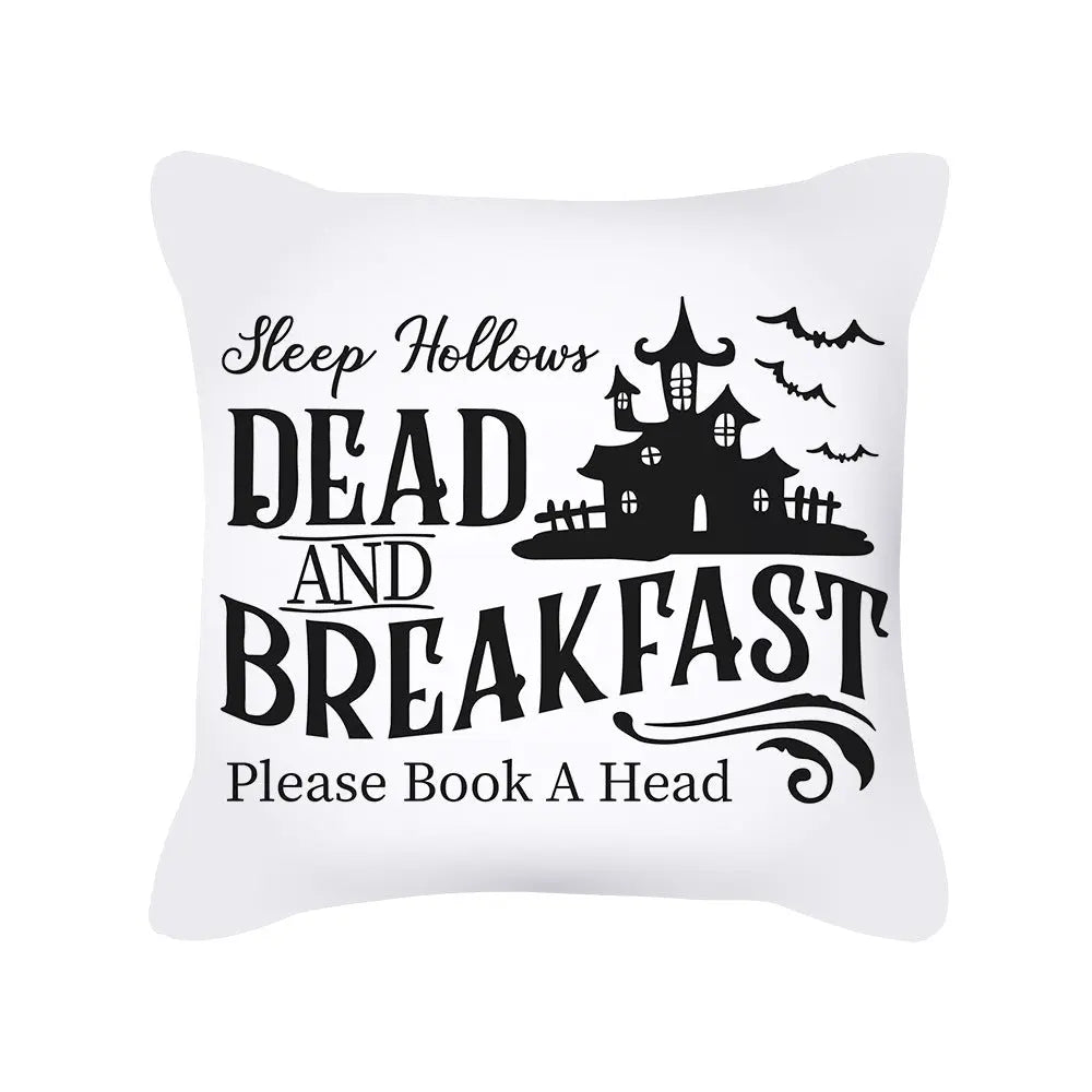 Housse de coussin Halloween Pumpkin NOVELIA WXTPR5217-Peach skin