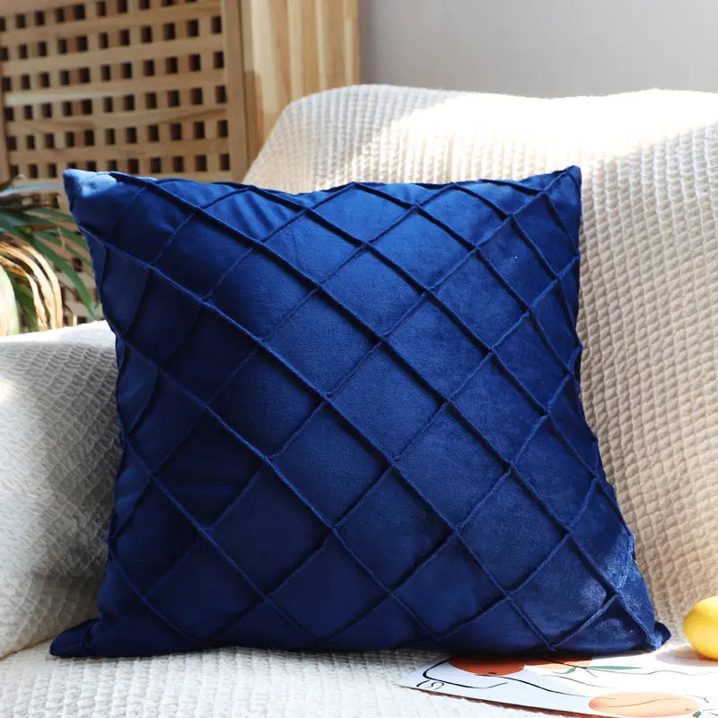 Housse de coussin Velours Rhombus CUVEX D34-30x50cm-1pcs
