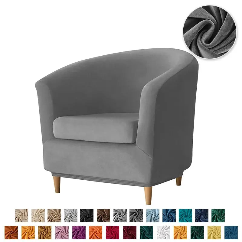 Housse fauteuil club VELVET Housse de France