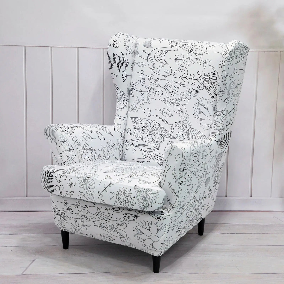 Housse fauteuil oreille MANUELLA Housse de France