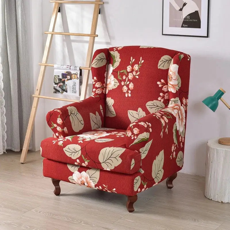 Juste de chaise à imprimé géométrique, housse de siège universelle, housse de siège en spandex, housse de fauteuil simple non ald, housse de fauteuil pour salon, anti-saleté, commandée Housse de France