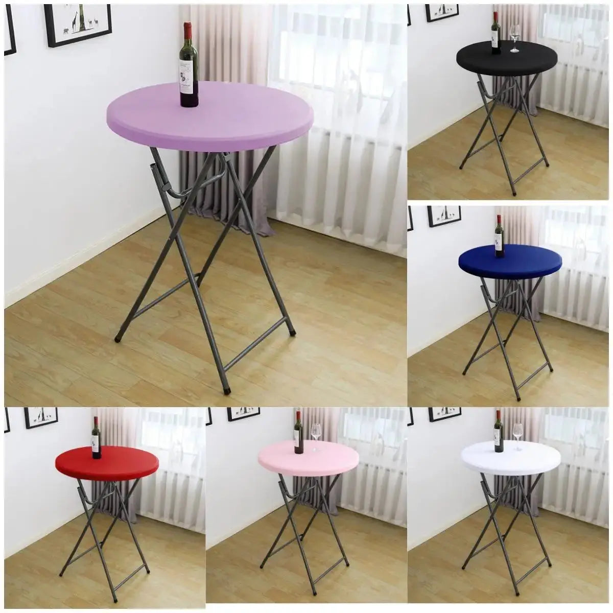 Nappe Table Mange Debout Extensible SPANDRO Housse de France