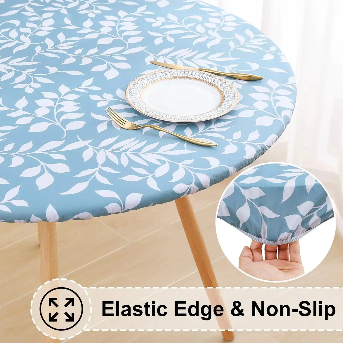 Nappe Table Mange Debout Imperméable FLENZA Housse de France