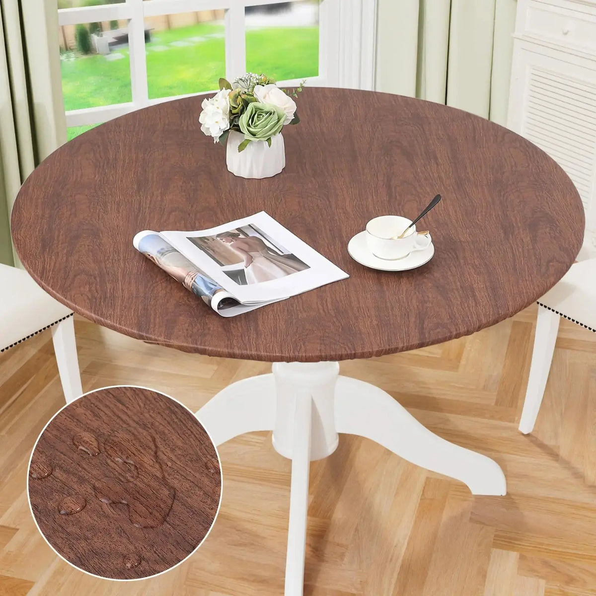 Nappe Table Mange Debout Imperméable FLENZA Housse de France
