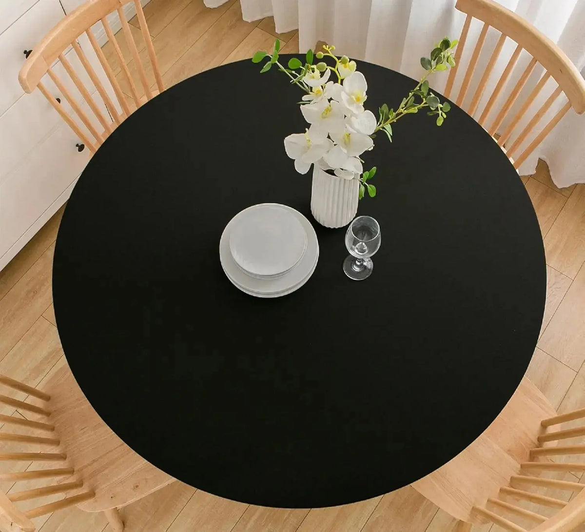 Nappe Table Mange Debout Imperméable SYNERA Housse de France