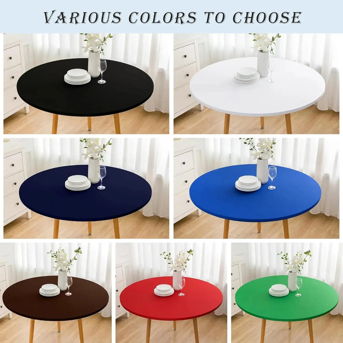 Nappe Table Mange Debout Imperméable SYNERA Housse de France