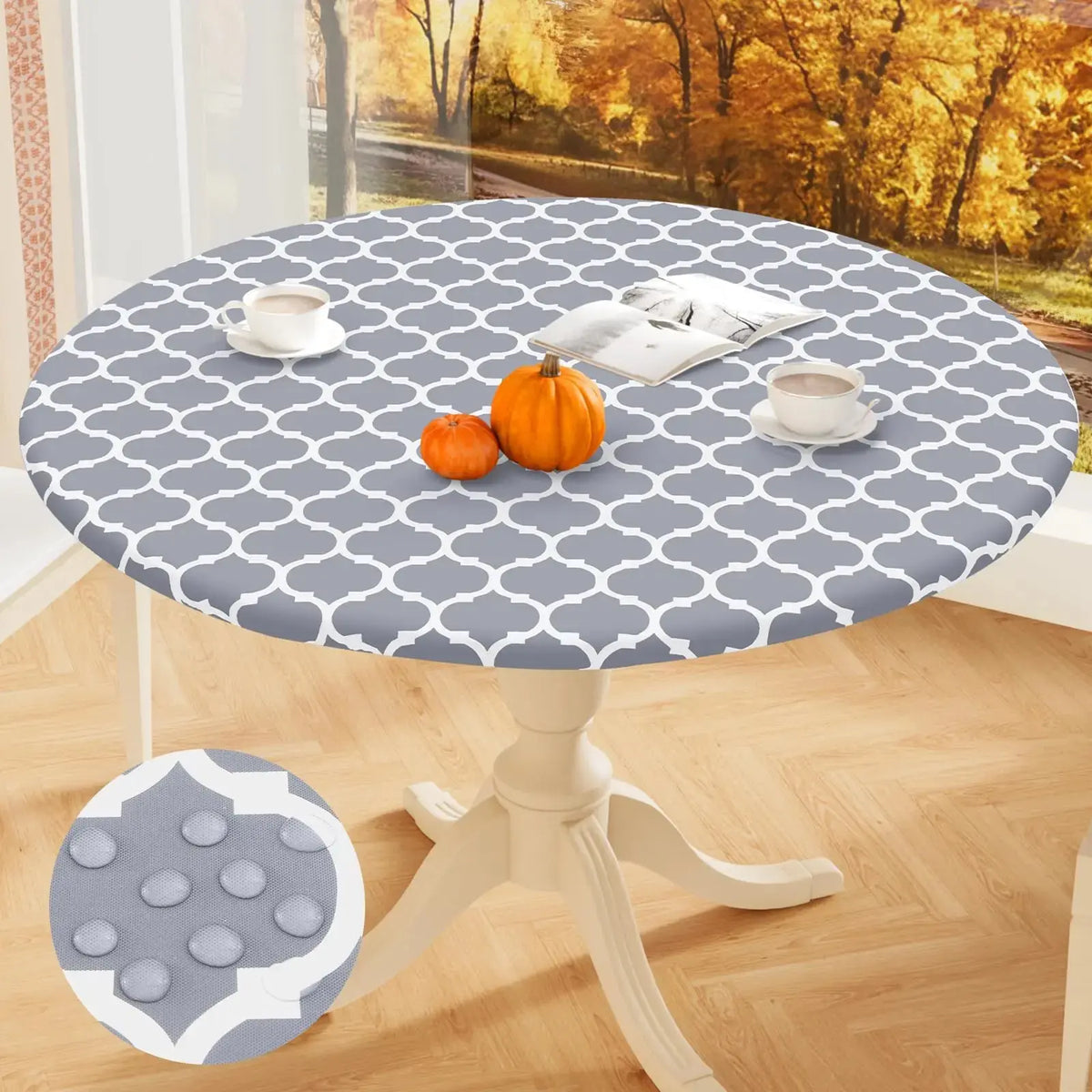 Nappe Table Mange Debout Imperméable VINOLUX Housse de France