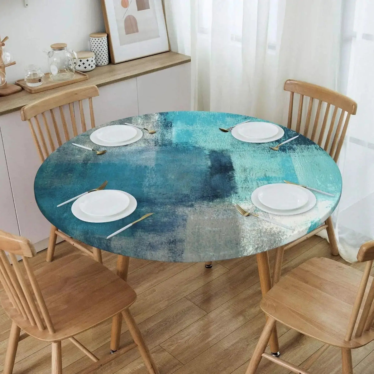 Nappe Table Mange Debout Imperméable ZYLOX Housse de France