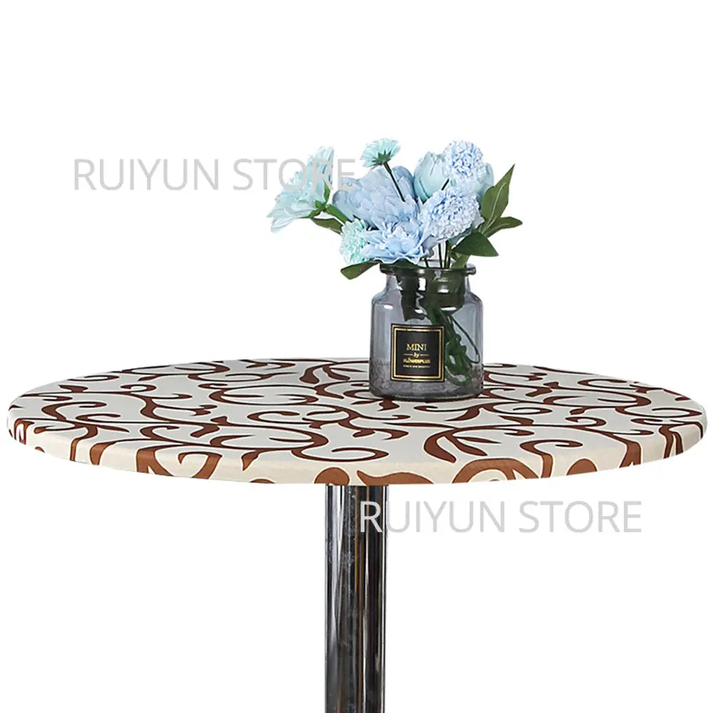 Nappe Table Mange Debout Moderne POLYFLORA Housse de France