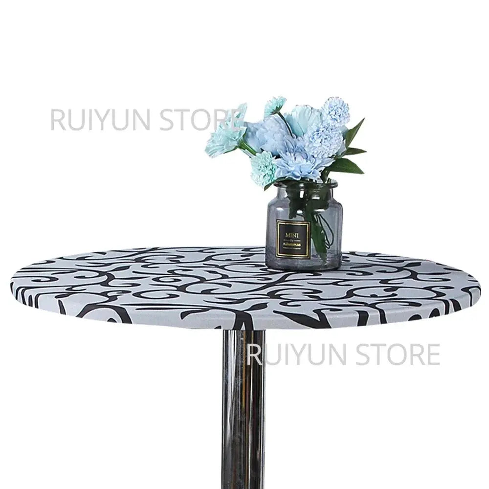 Nappe Table Mange Debout Moderne POLYFLORA Housse de France