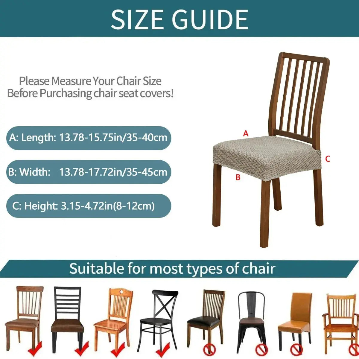 Housse assise chaise jacquard LIVENO - Housse de France