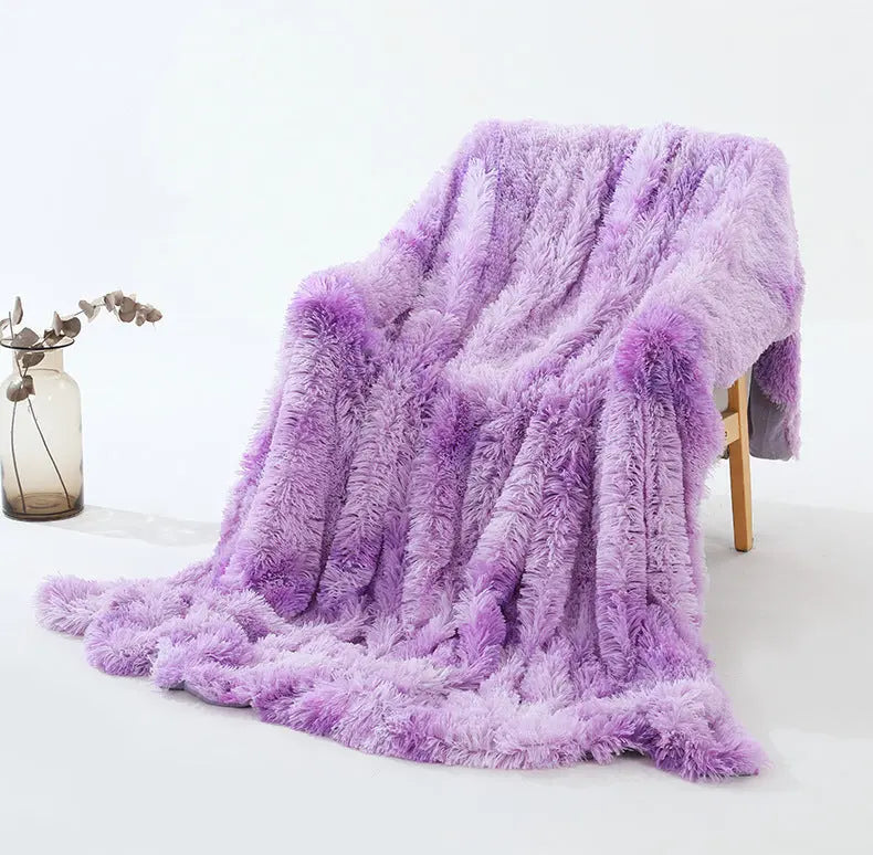 Plaid Canapé Douillet COCON Pink purple-160x200cm