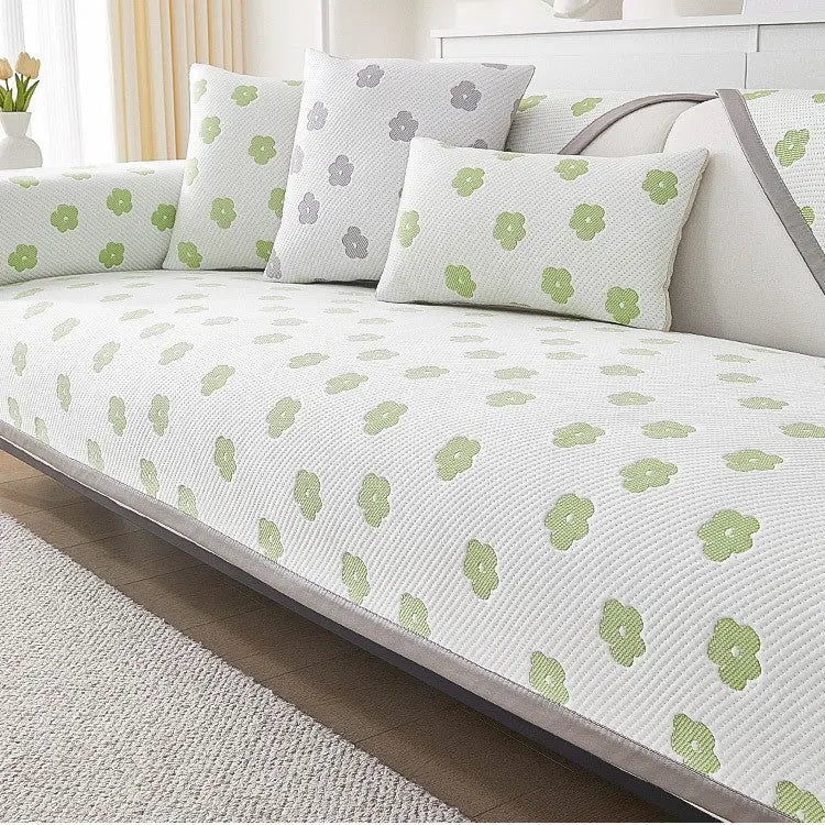 Plaid Canapé Moderne FLORENCE Green-110X160CM