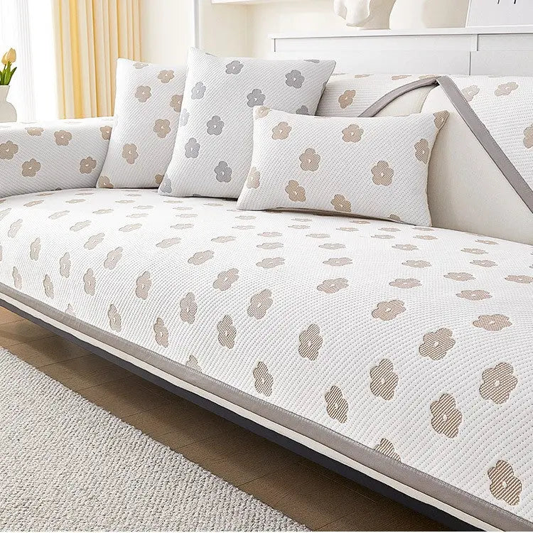 Plaid Canapé Moderne FLORENCE Khaki-110X160CM