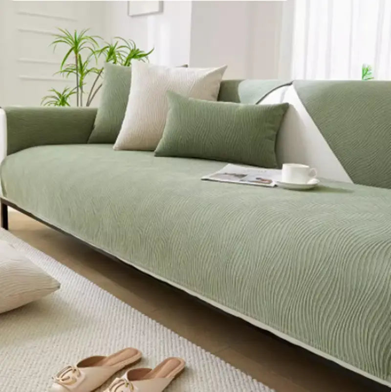Plaid Canapé Universel Intelio Green-110x110cm