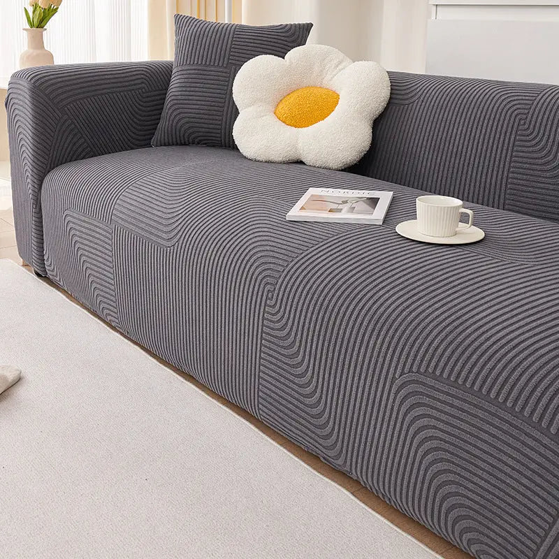 Plaid Canapé Velours SOFANOVA Cloud Stream Dark Gray-145to185cm