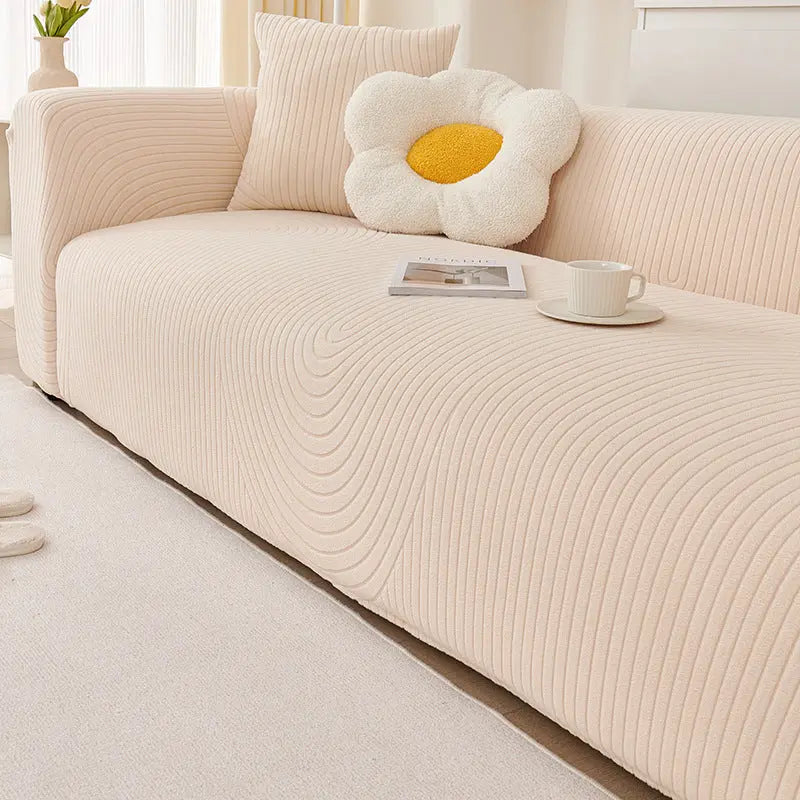 Plaid Canapé Velours SOFANOVA British Beige-90to140cm