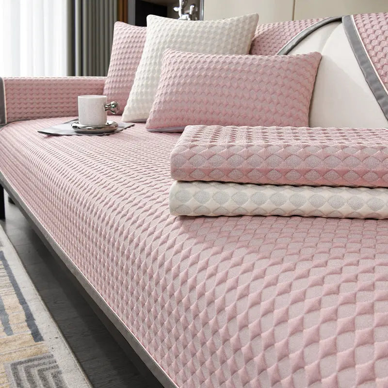 Plaid Canapé Confortable SOFELI Pink-90 × 120