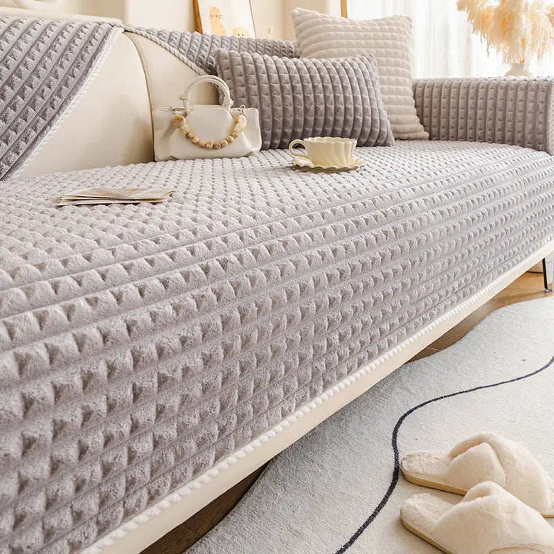 Plaid Canapé Moderne XiL Light Gray-110×210cm