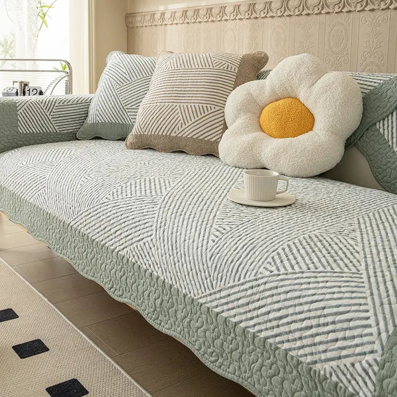 Plaid Canapé Universel MONICA First Green-70x180cm