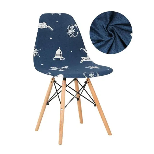 SCANWITH - Housse de chaise scandinave couleur pure - Housse De France