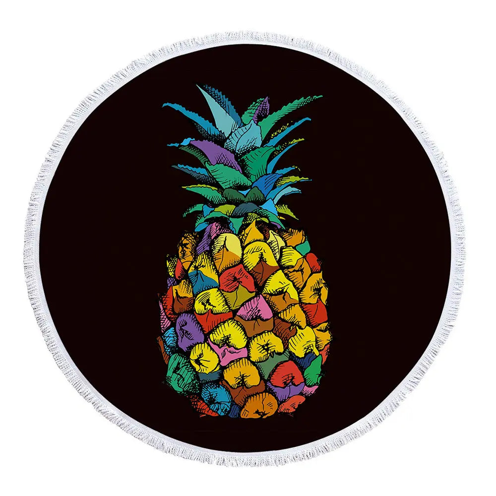Serviette De Plage Ronde ZEFIRO G-540g Towel