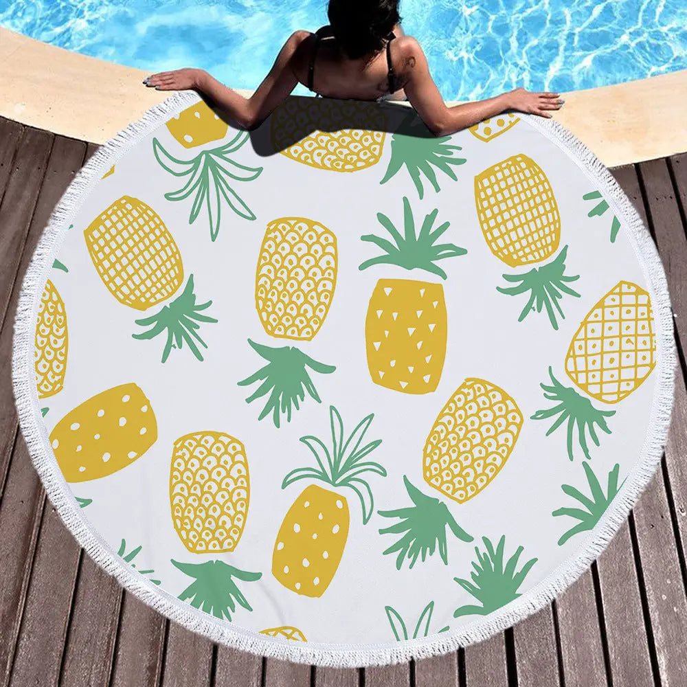 Serviette De Plage Ronde ZEFIRO C-540g Towel