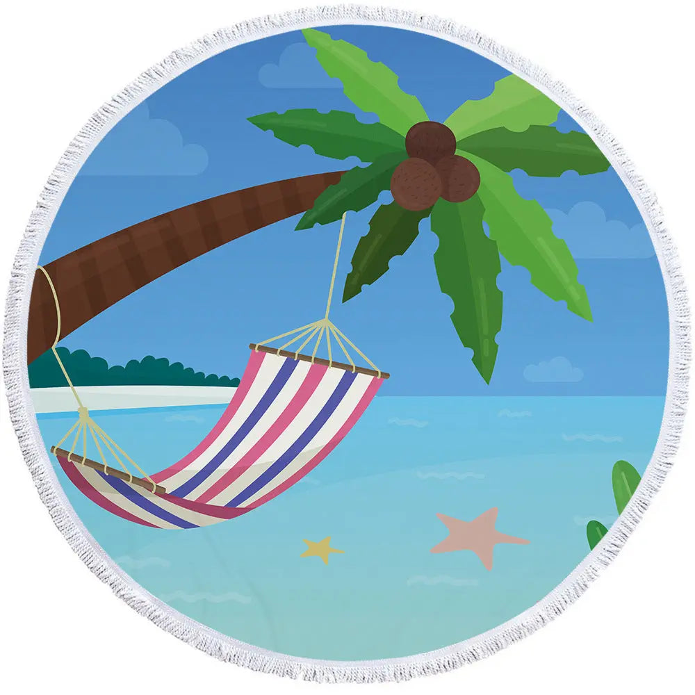Serviette Plage Microfibre LORELAI F-150x150cm 470g