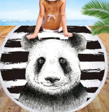 Serviette Plage Microfibre PANDA 4