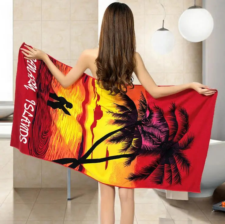 Serviette de Plage Colorée LUMINA
