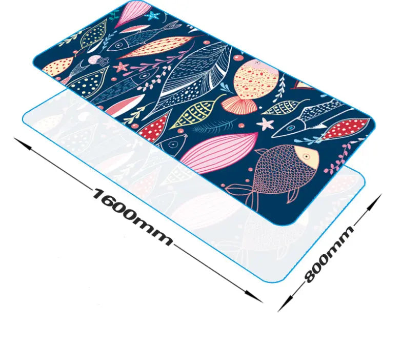 Serviette de Plage Enfant Douce MIKINO Deep sea fish