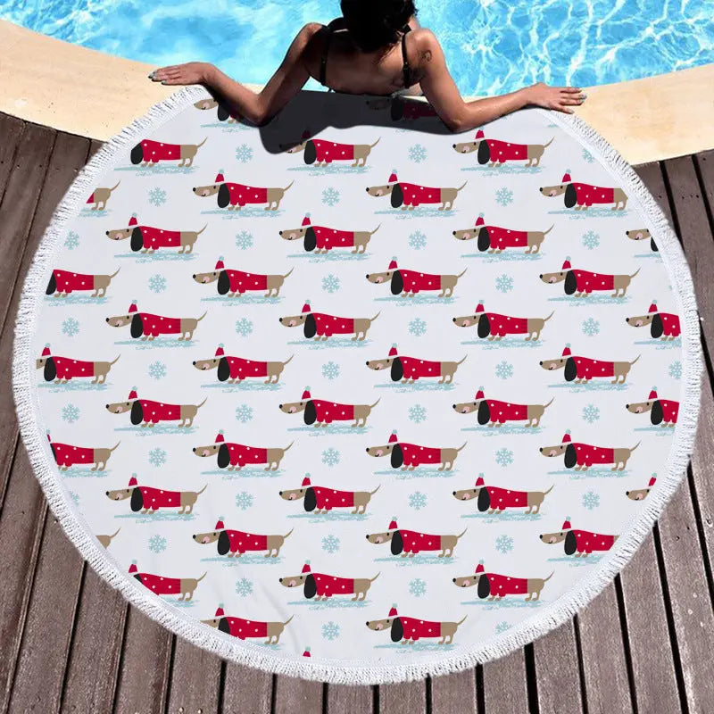 Serviette de Plage Imprimée ALMERA Color 2-Towel-540g