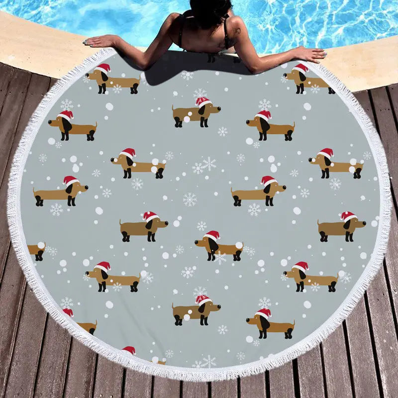 Serviette de Plage Imprimée ALMERA Color 8-Towel-540g