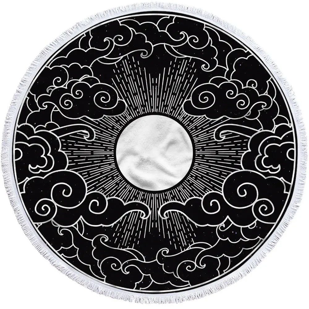 Serviette de Plage Imprimée BAHILI 4Black-300g