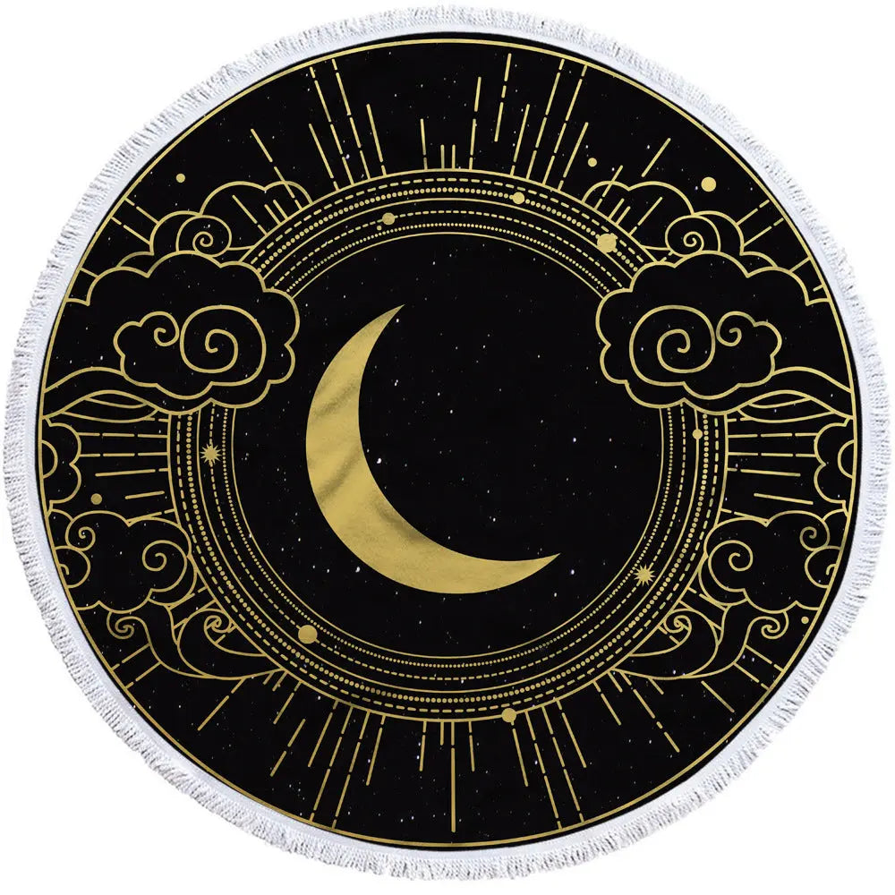 Serviette de Plage Imprimée BAHILI 9Black-460g