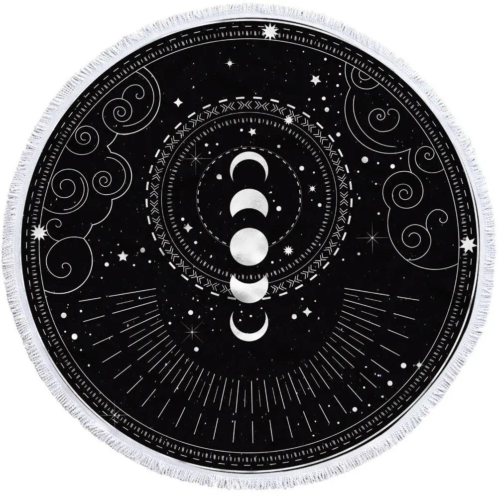 Serviette de Plage Imprimée BAHILI 3Black-460g