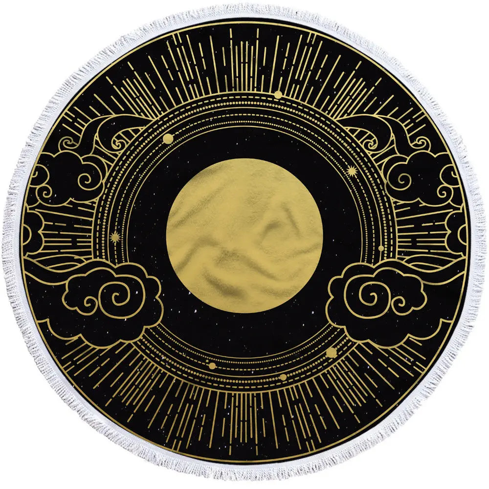 Serviette de Plage Imprimée BAHILI 11Black-300g