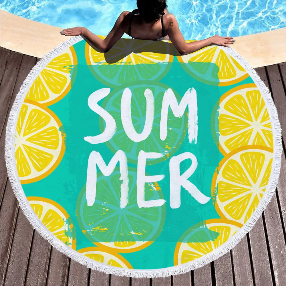 Serviette de Plage Imprimée GAIA