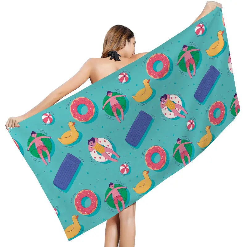 Serviette de Plage Imprimée NAOMI YJQ0792-80x160cm