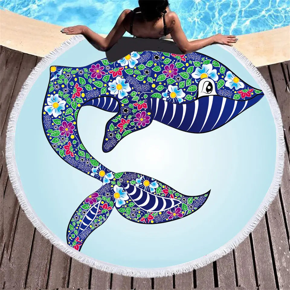 Serviette de Plage Imprimée LOLA 5Style-150x150cm