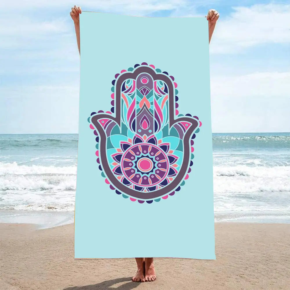 Serviette de Plage Imprimée VACANZA M7-70x140 OPP bag
