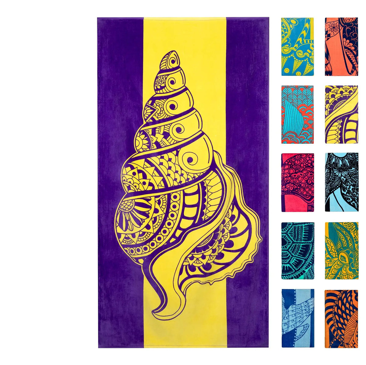Serviette de Plage Océan Tortuga AL221012236-Microfiber 80x160CM