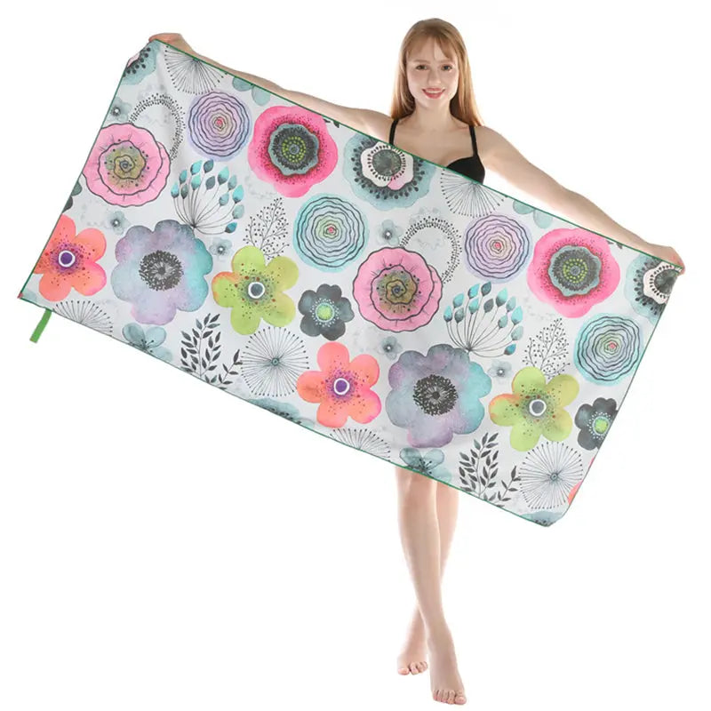 Serviette de Plage Séchage Rapide VELOXA E