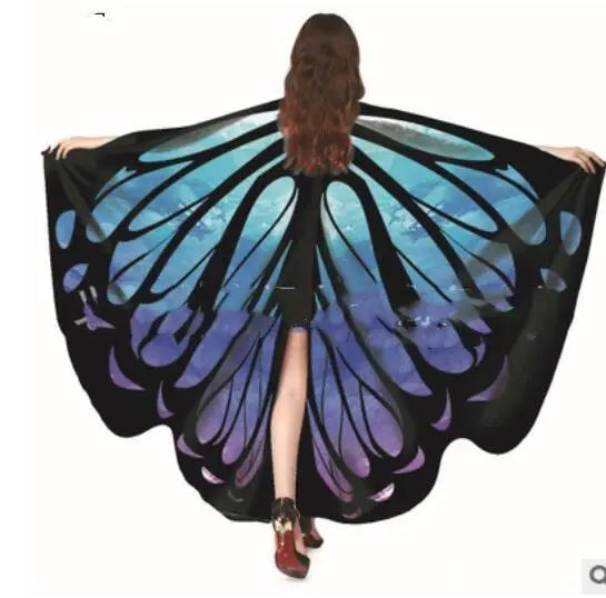 Serviette de plage Papillon Sarah Starry sky-168x135cm