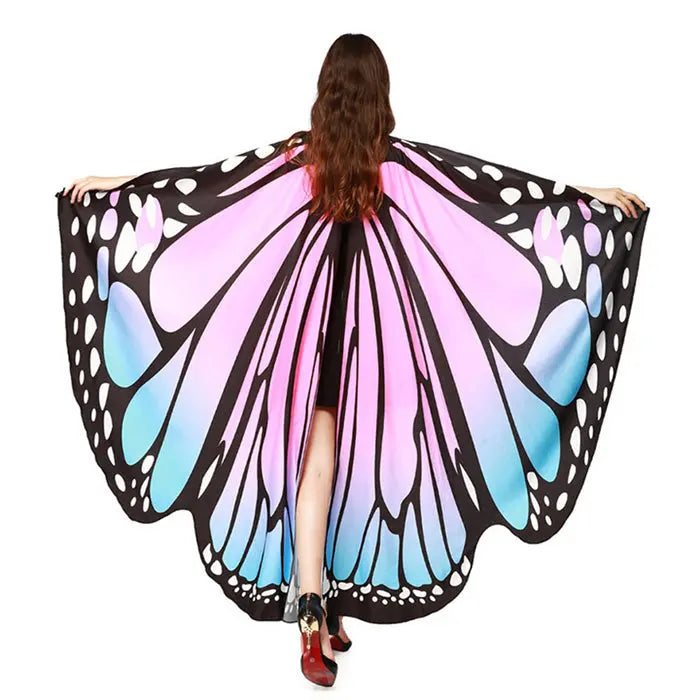 Serviette de plage Papillon Sarah Light purple-168x135cm